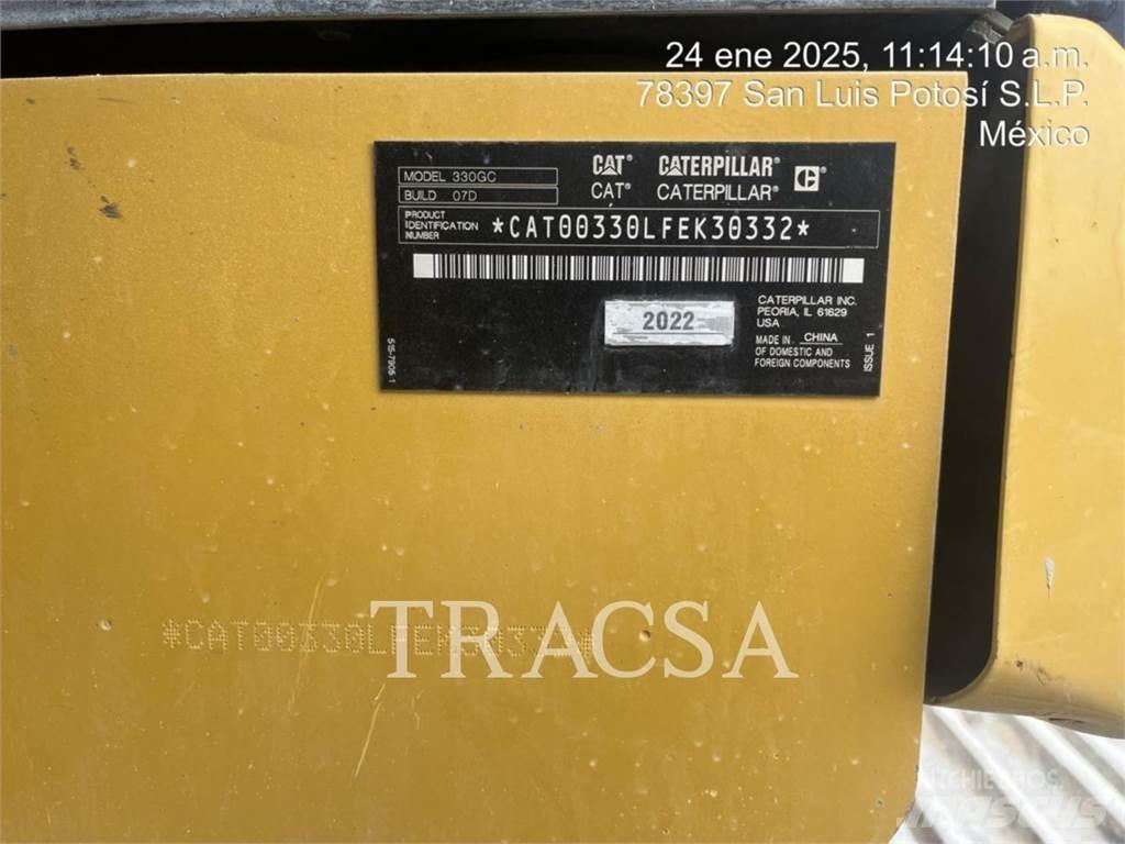 CAT 330GC Εκσκαφείς με ερπύστριες