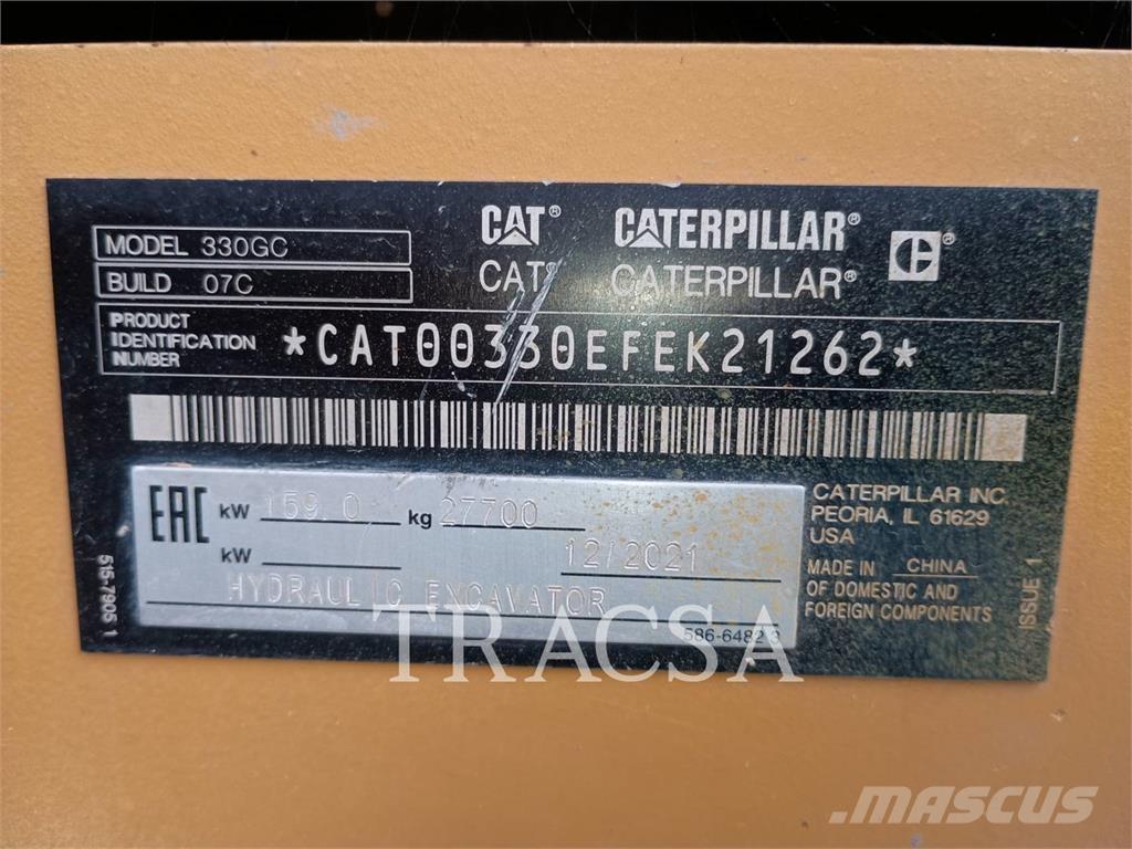 CAT 330GC Εκσκαφείς με ερπύστριες