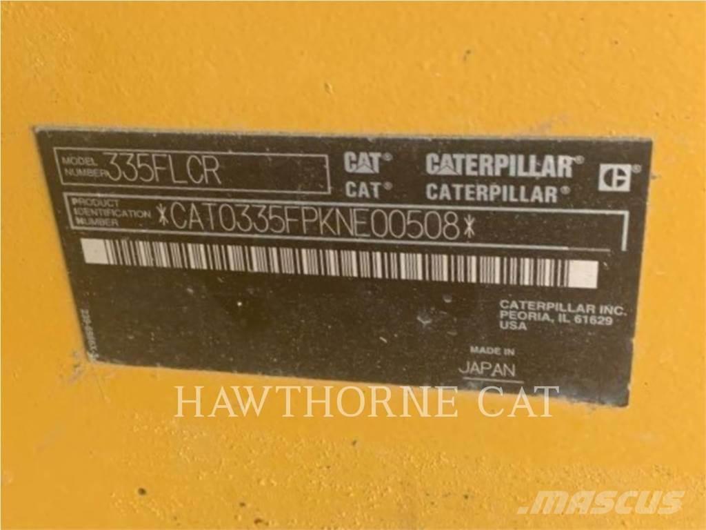 CAT 335F CR Εκσκαφείς με ερπύστριες