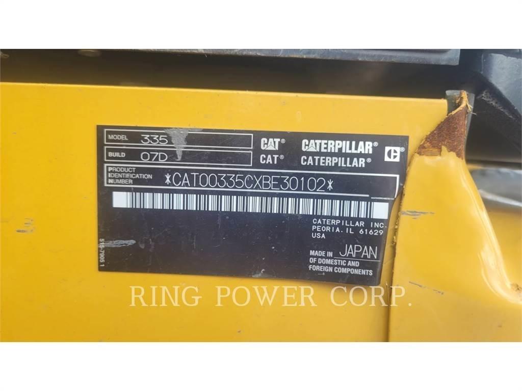 CAT 335QC Εκσκαφείς με ερπύστριες