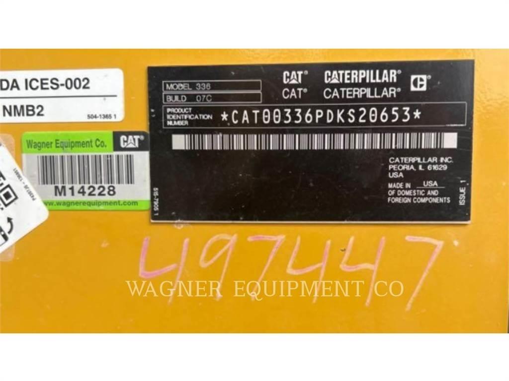 CAT 336 Εκσκαφείς με ερπύστριες