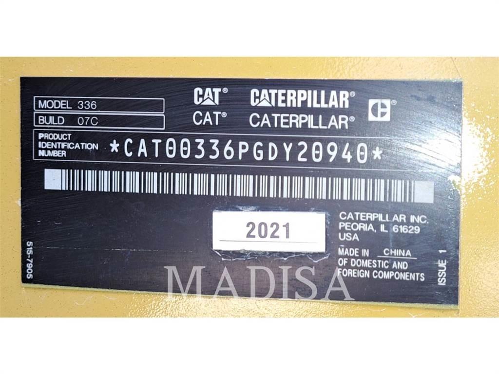 CAT 336 Εκσκαφείς με ερπύστριες