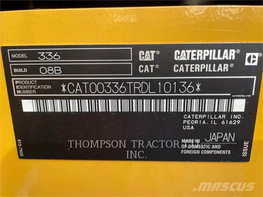 CAT 336 Εκσκαφείς με ερπύστριες