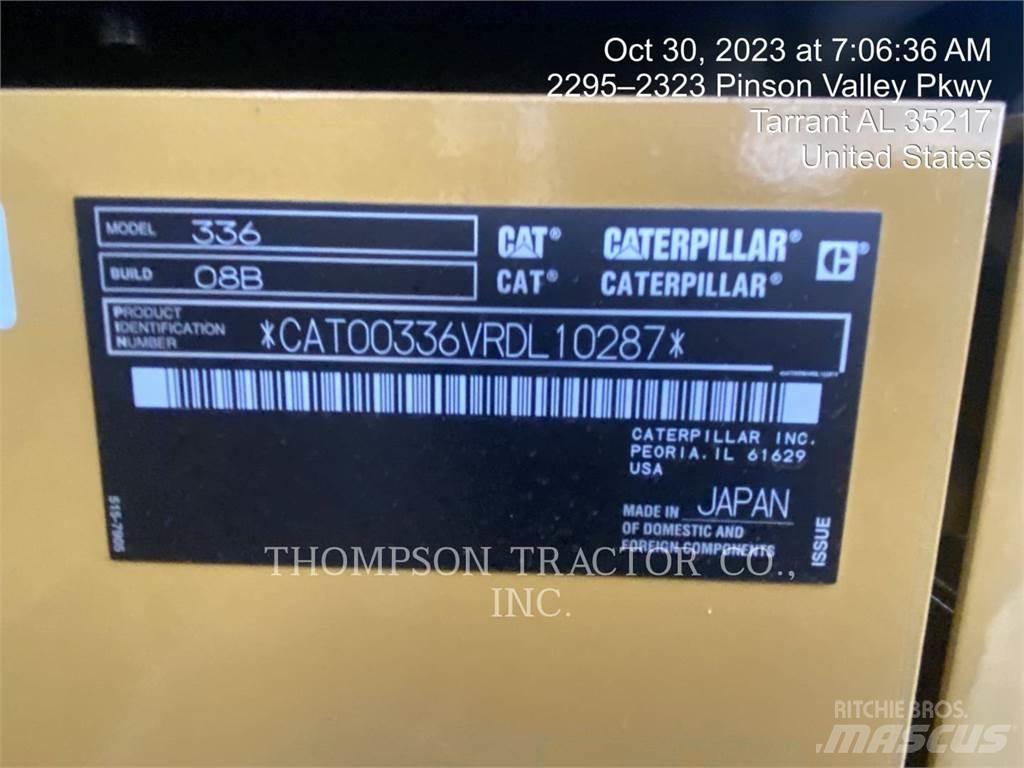 CAT 336 Εκσκαφείς με ερπύστριες