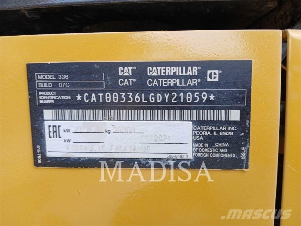 CAT 336 Εκσκαφείς με ερπύστριες