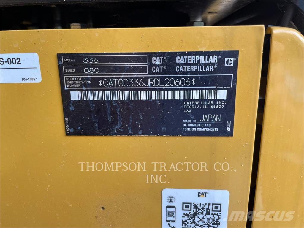 CAT 336 Εκσκαφείς με ερπύστριες