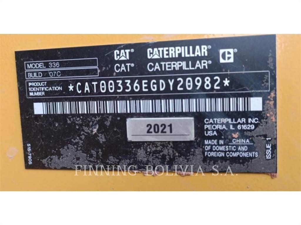 CAT 336-07 Εκσκαφείς με ερπύστριες