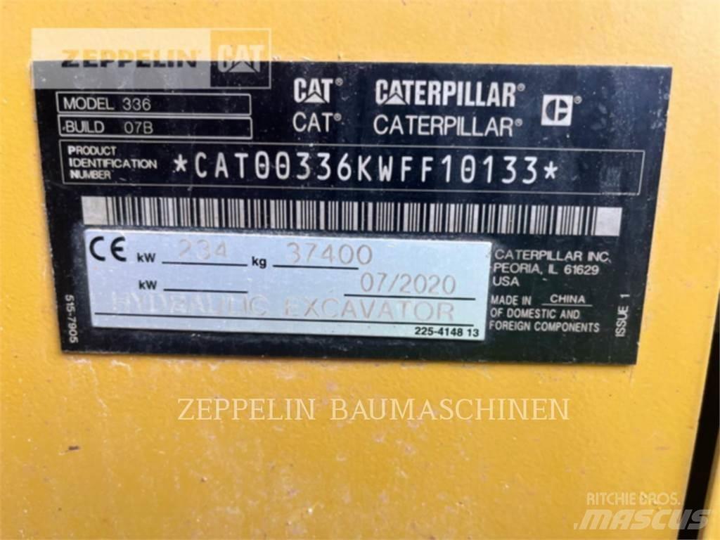 CAT 336-07B Εκσκαφείς με ερπύστριες