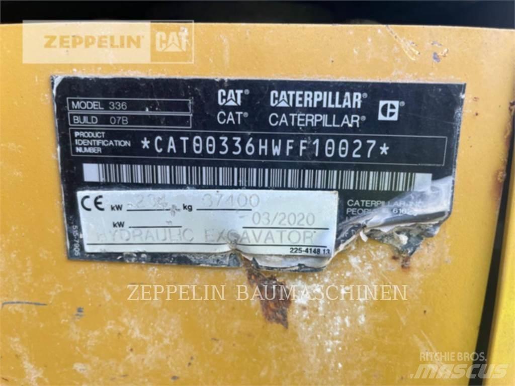 CAT 336-07B Εκσκαφείς με ερπύστριες