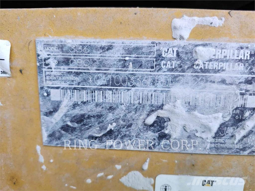 CAT 336-08 Εκσκαφείς με ερπύστριες