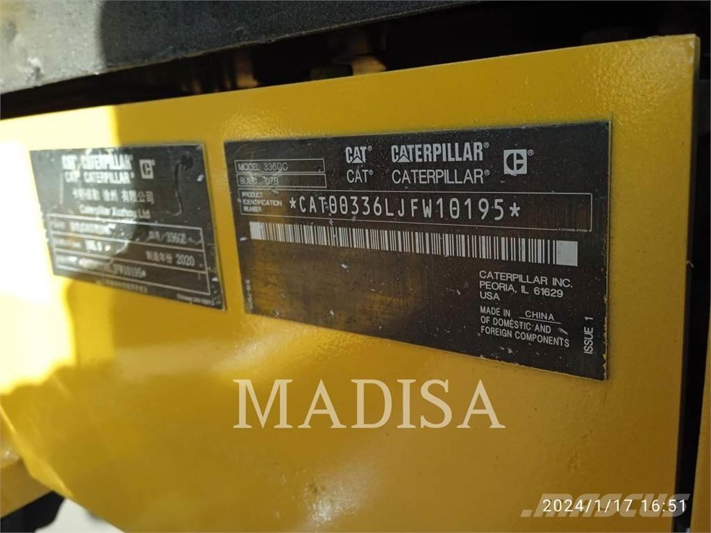 CAT 336 GC Εκσκαφείς με ερπύστριες