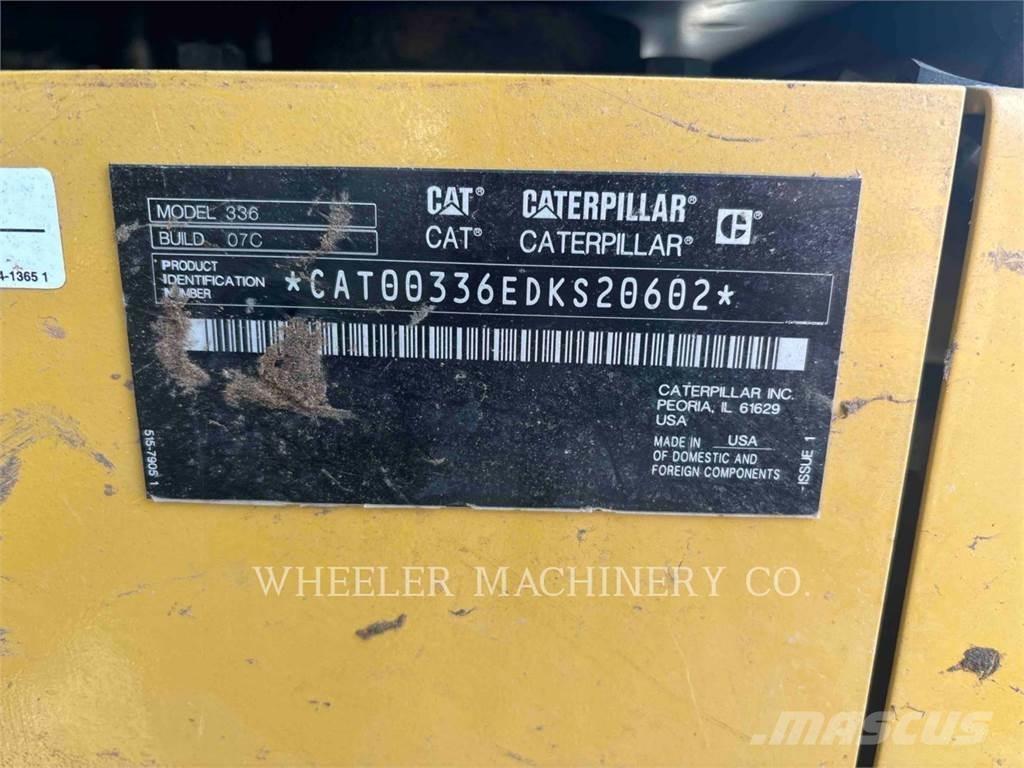 CAT 336 TH Εκσκαφείς με ερπύστριες