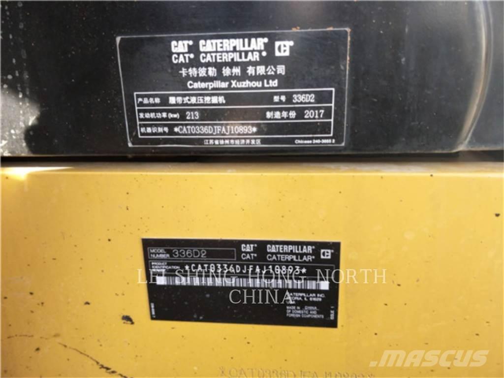 CAT 336D2 Εκσκαφείς με ερπύστριες
