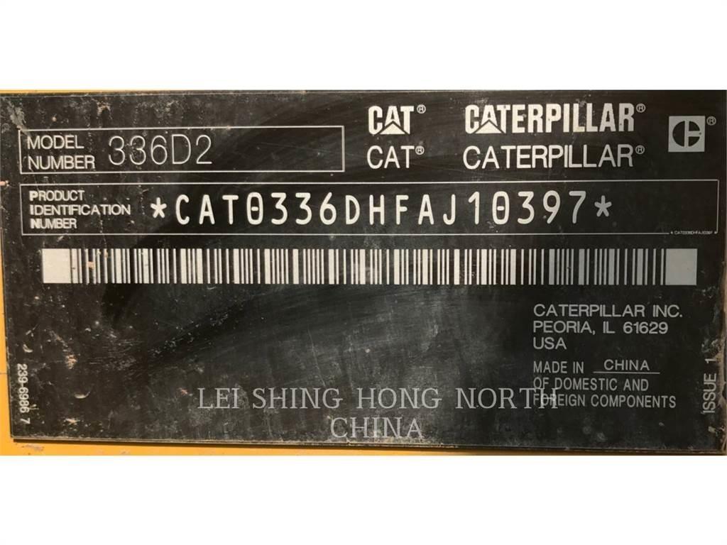 CAT 336D2 Εκσκαφείς με ερπύστριες
