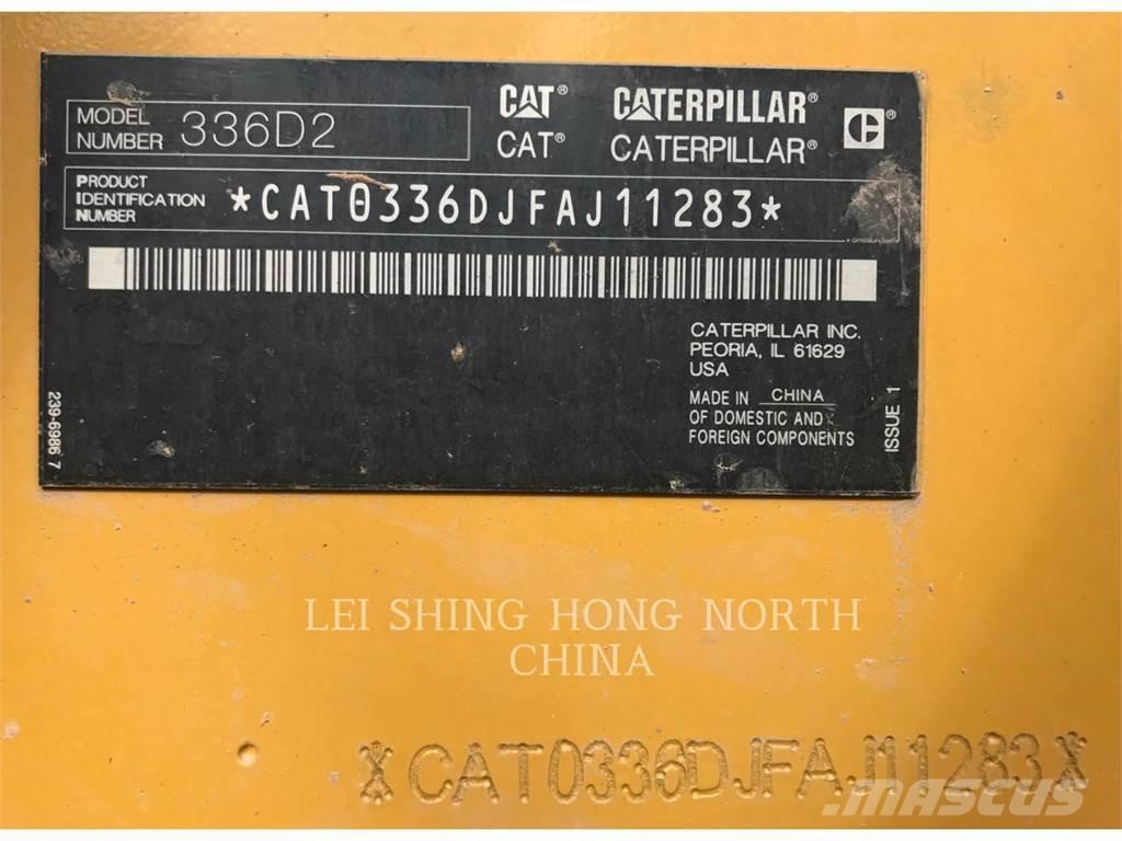 CAT 336D2 Εκσκαφείς με ερπύστριες