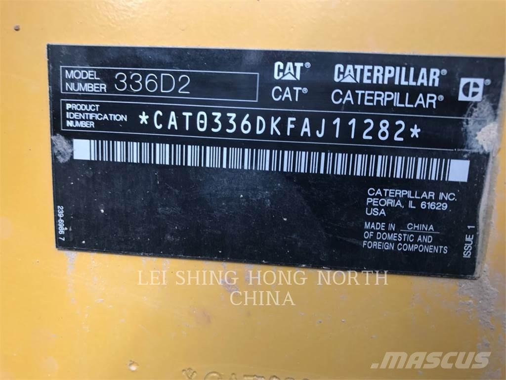CAT 336D2 Εκσκαφείς με ερπύστριες