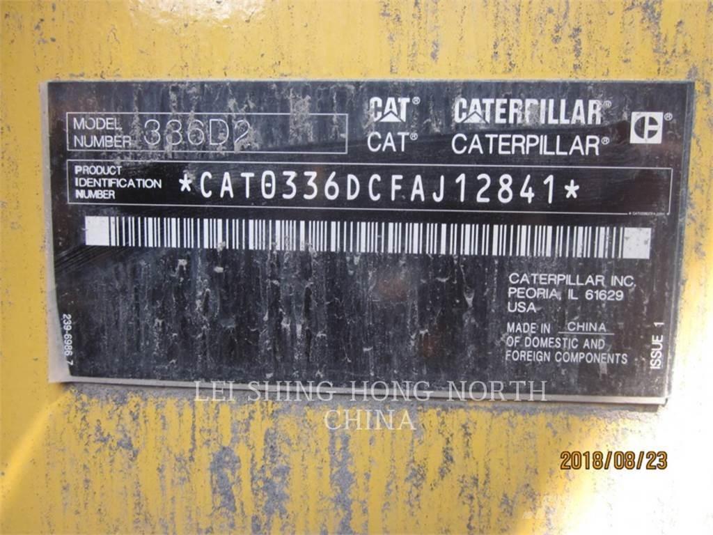 CAT 336D2 Εκσκαφείς με ερπύστριες