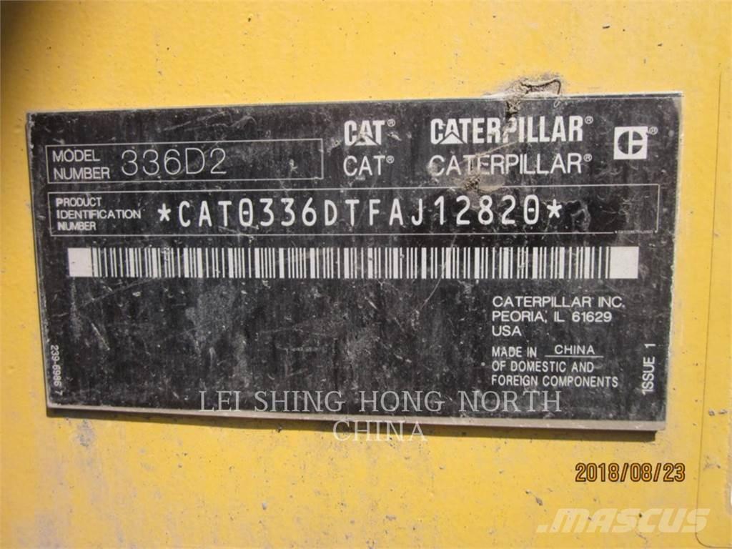 CAT 336D2 Εκσκαφείς με ερπύστριες