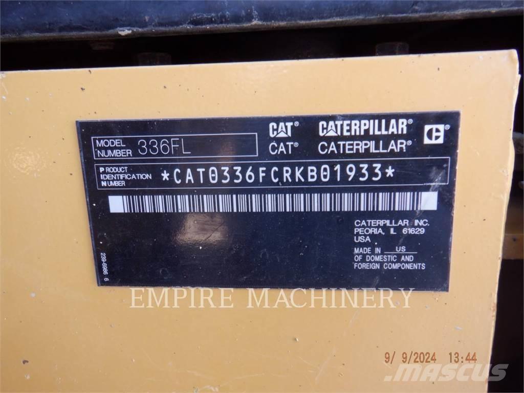 CAT 336FL Εκσκαφείς με ερπύστριες