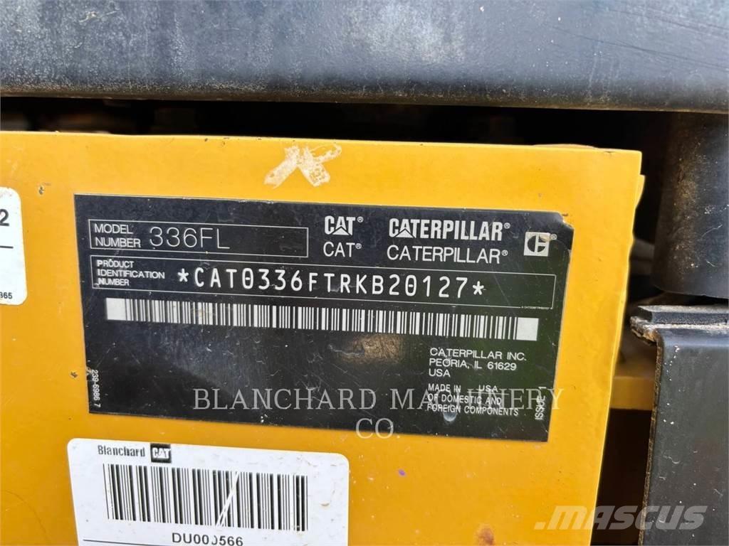 CAT 336FL Εκσκαφείς με ερπύστριες