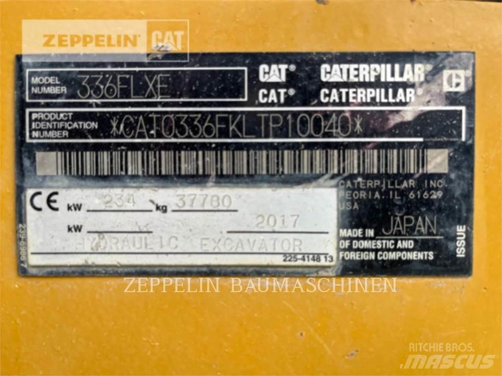 CAT 336FLNXE Εκσκαφείς με ερπύστριες