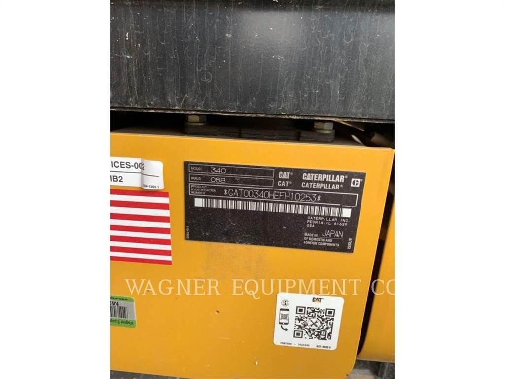 CAT 340 Εκσκαφείς με ερπύστριες