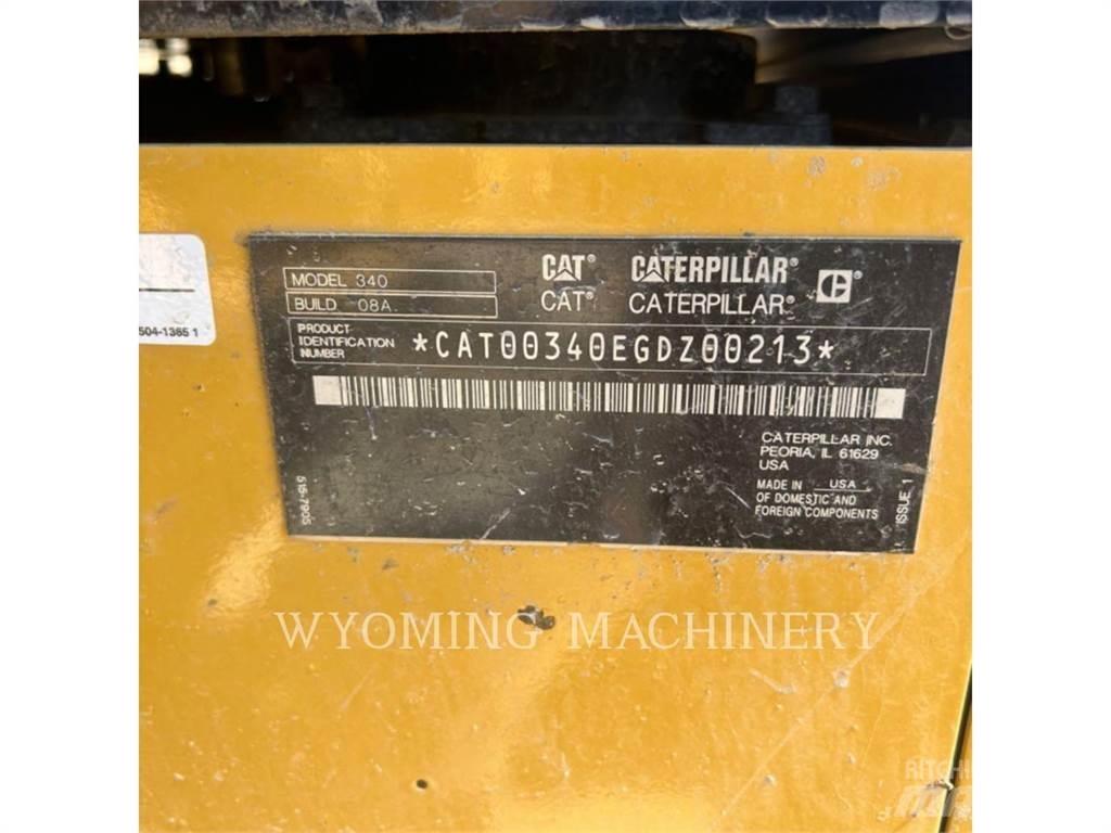 CAT 340 Εκσκαφείς με ερπύστριες