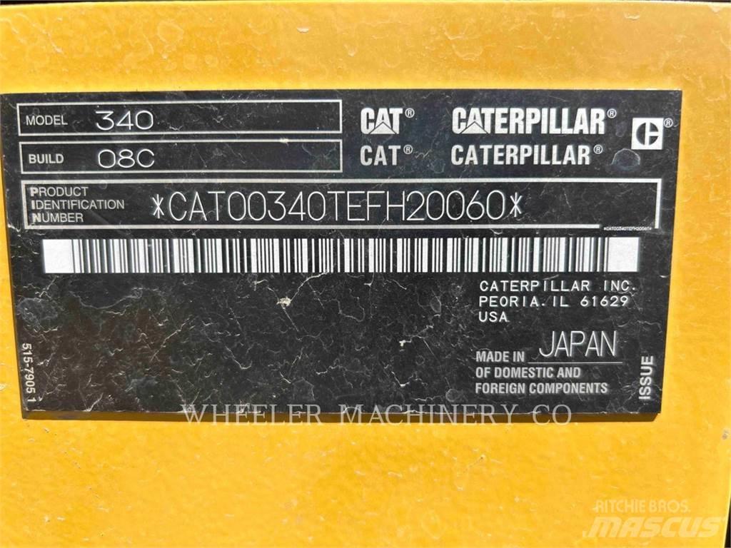 CAT 340 Εκσκαφείς με ερπύστριες