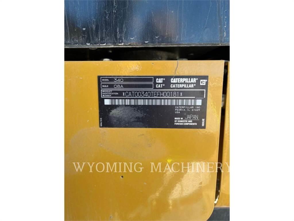 CAT 340 Εκσκαφείς με ερπύστριες
