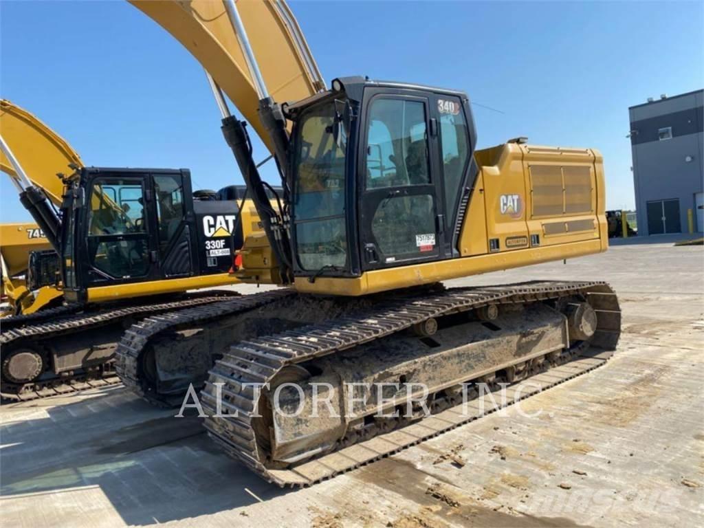 CAT 340-08 Εκσκαφείς με ερπύστριες