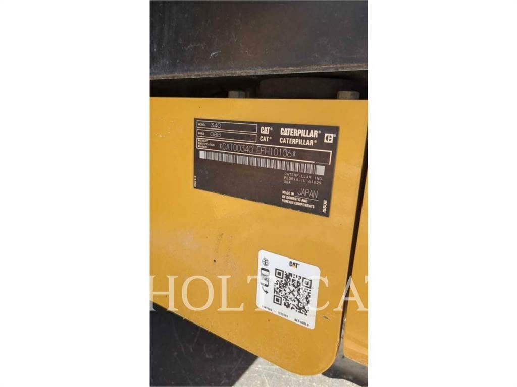 CAT 340 10 TC Εκσκαφείς με ερπύστριες