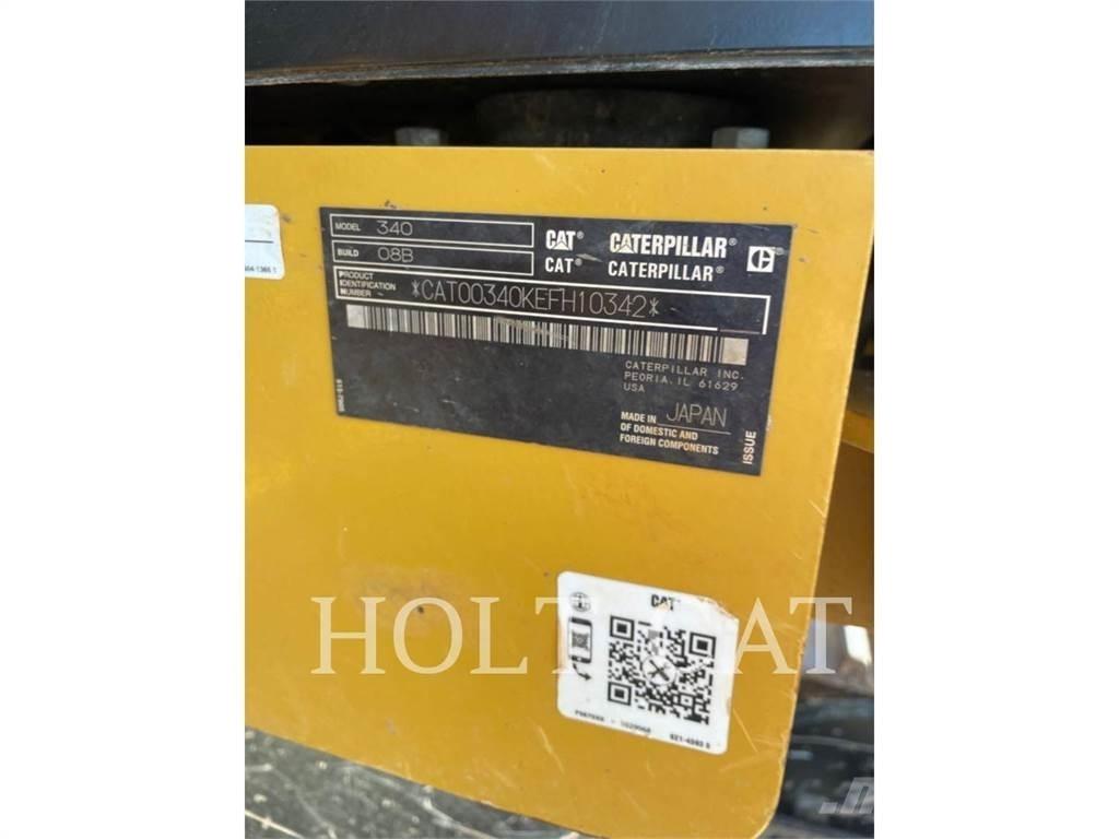 CAT 340 10 TC Εκσκαφείς με ερπύστριες