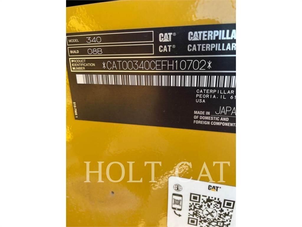 CAT 340 10 TC Εκσκαφείς με ερπύστριες