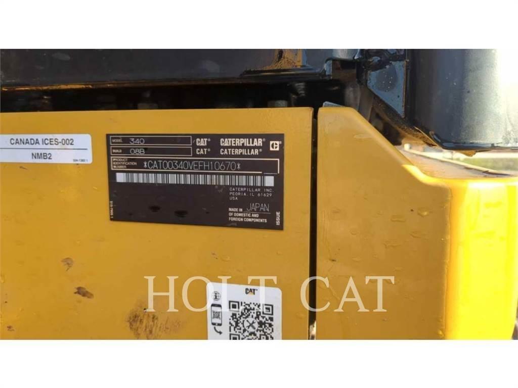 CAT 340 12 TC Εκσκαφείς με ερπύστριες