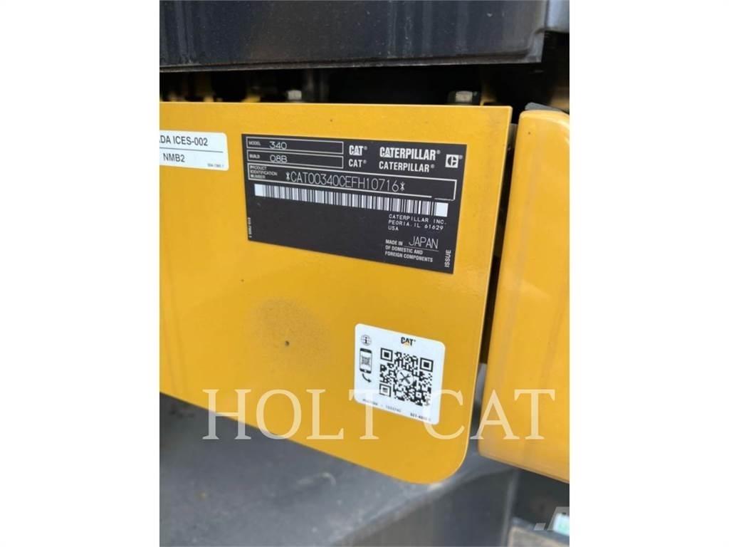 CAT 340 12 TC Εκσκαφείς με ερπύστριες