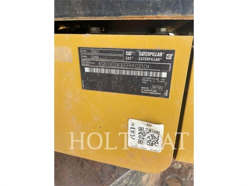 CAT 340 12 TC Εκσκαφείς με ερπύστριες