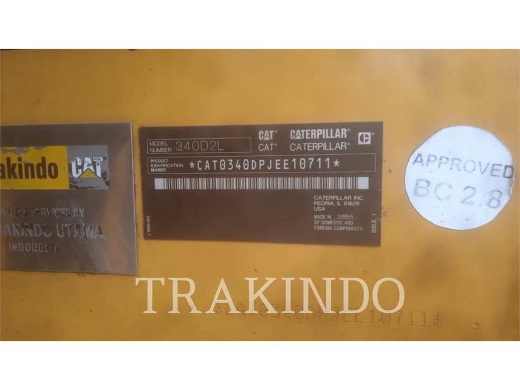 CAT 340D2L Εκσκαφείς με ερπύστριες