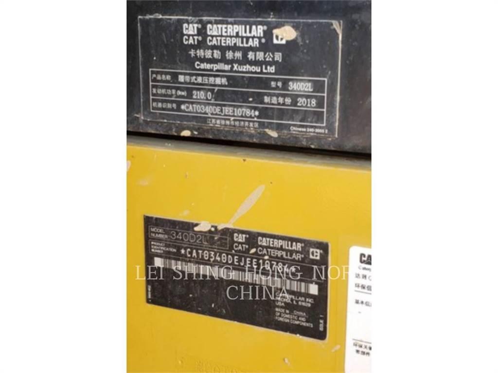 CAT 340D2L Εκσκαφείς με ερπύστριες