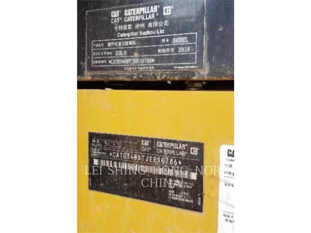 CAT 340D2L Εκσκαφείς με ερπύστριες