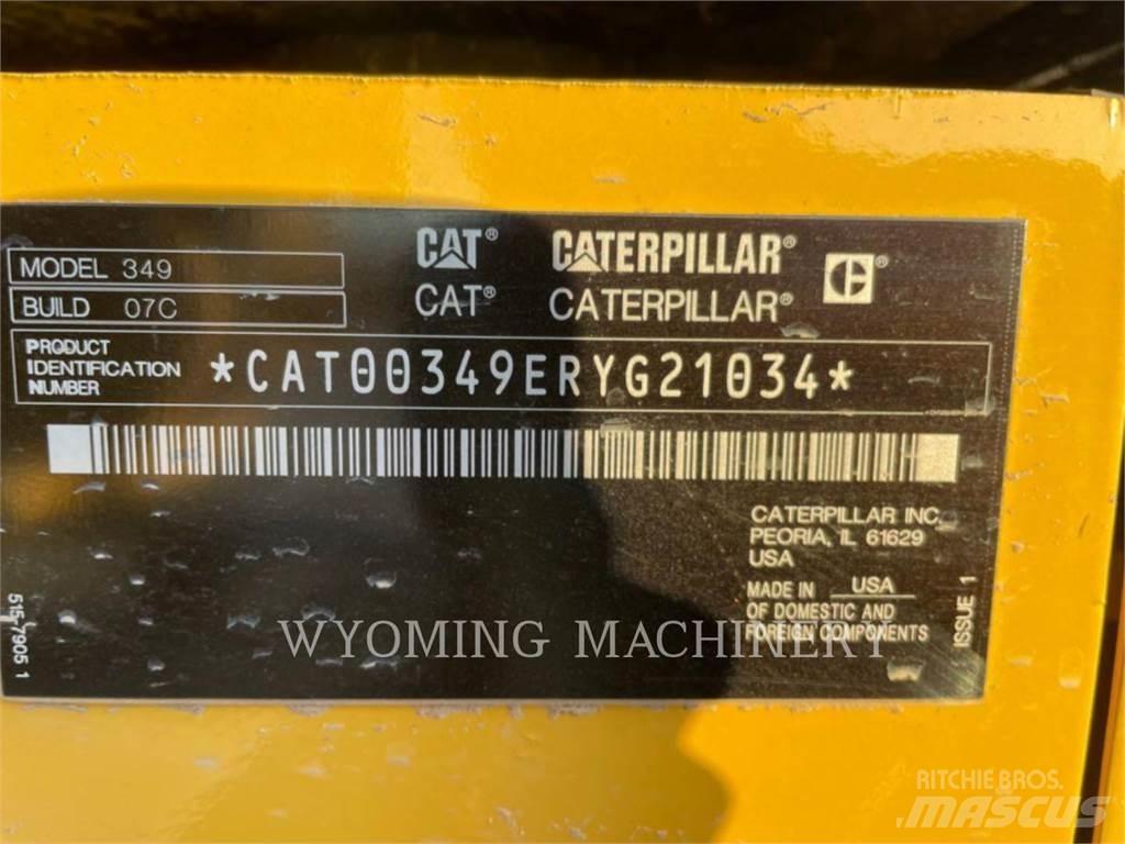 CAT 349 Εκσκαφείς με ερπύστριες