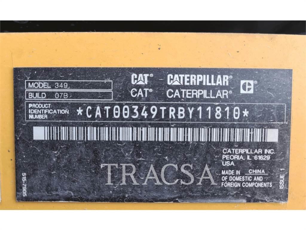CAT 349 Εκσκαφείς με ερπύστριες