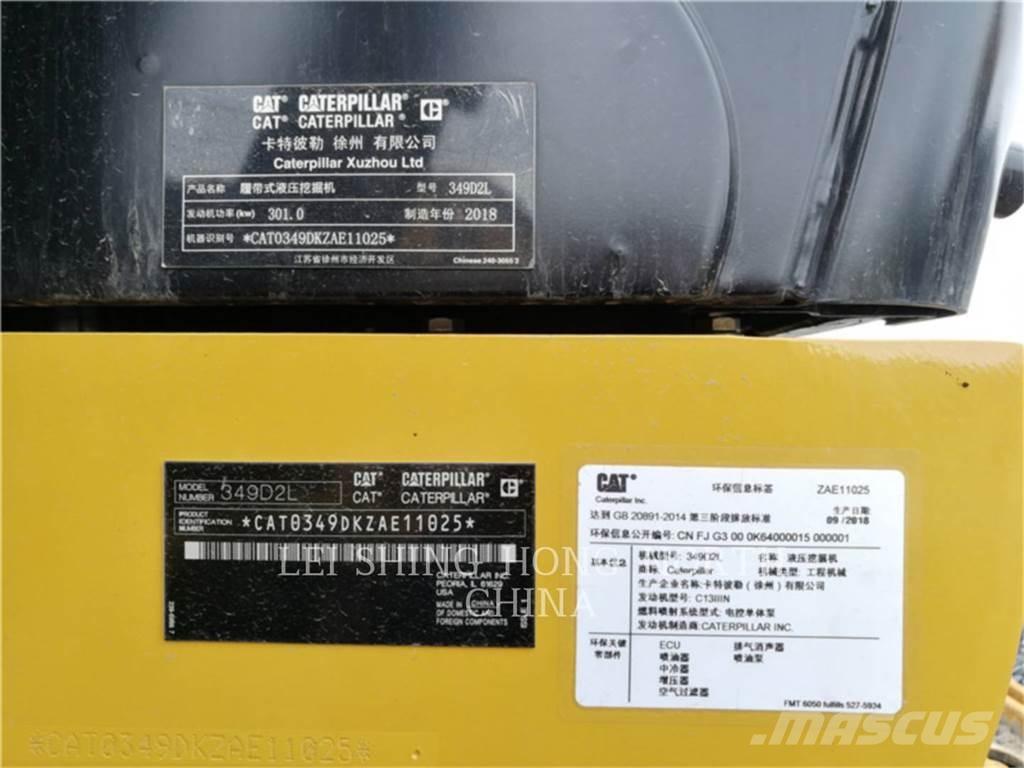 CAT 349 D2 L Εκσκαφείς με ερπύστριες