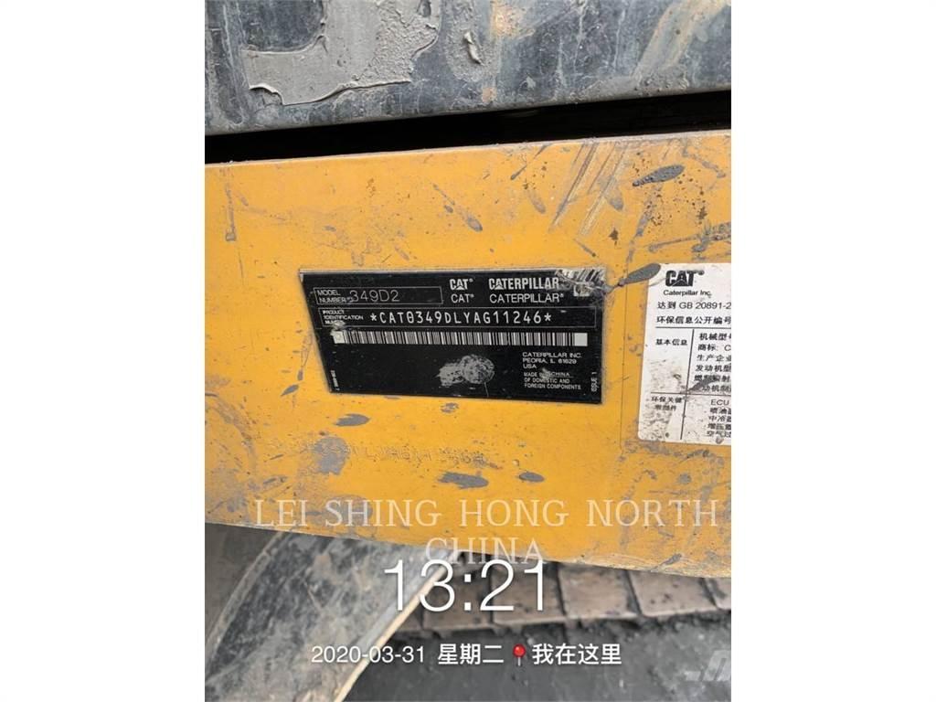 CAT 349D2 Εκσκαφείς με ερπύστριες