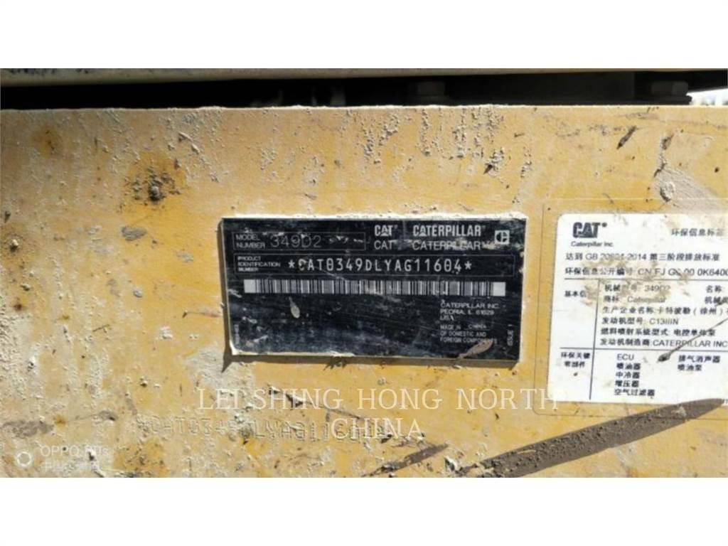 CAT 349D2 Εκσκαφείς με ερπύστριες