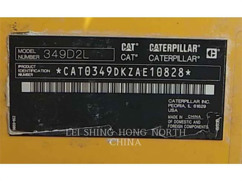 CAT 349D2L Εκσκαφείς με ερπύστριες