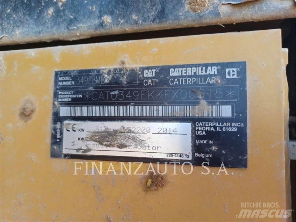 CAT 349E Εκσκαφείς με ερπύστριες