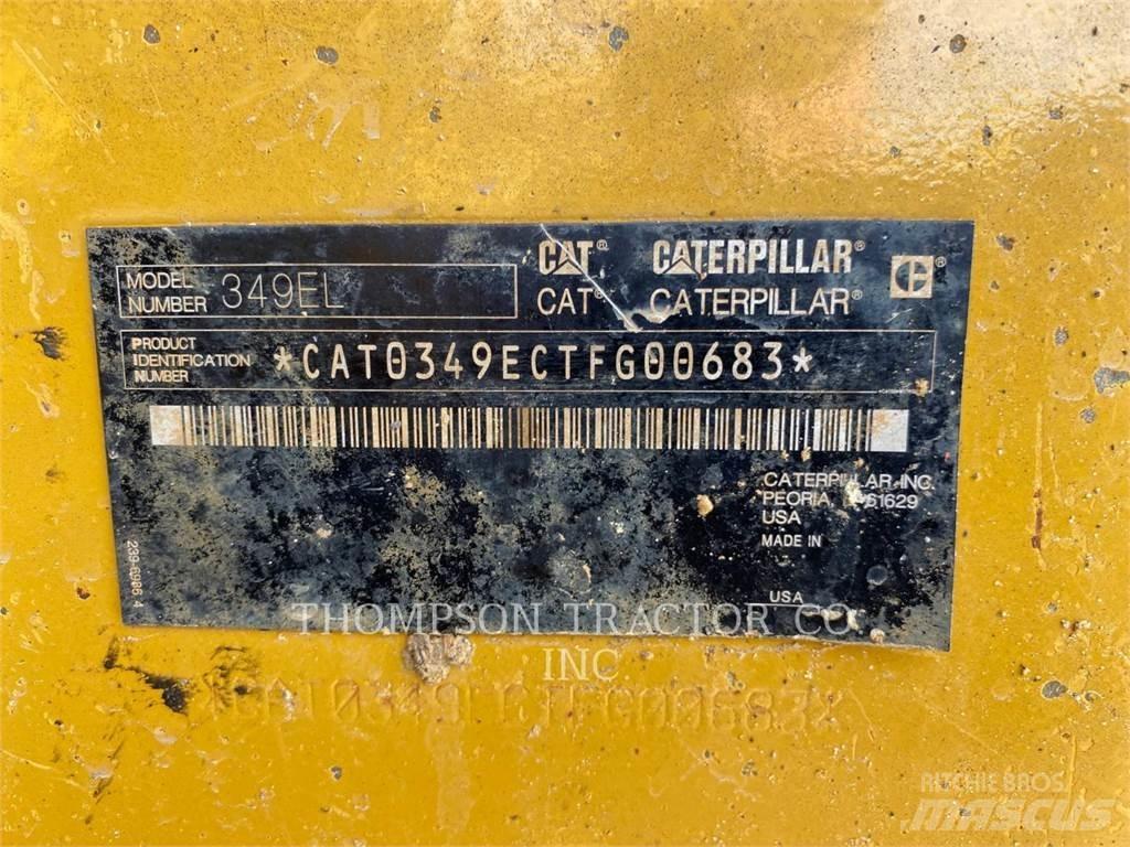CAT 349EL Εκσκαφείς με ερπύστριες