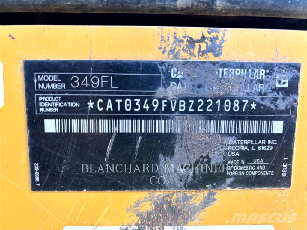 CAT 349F Εκσκαφείς με ερπύστριες