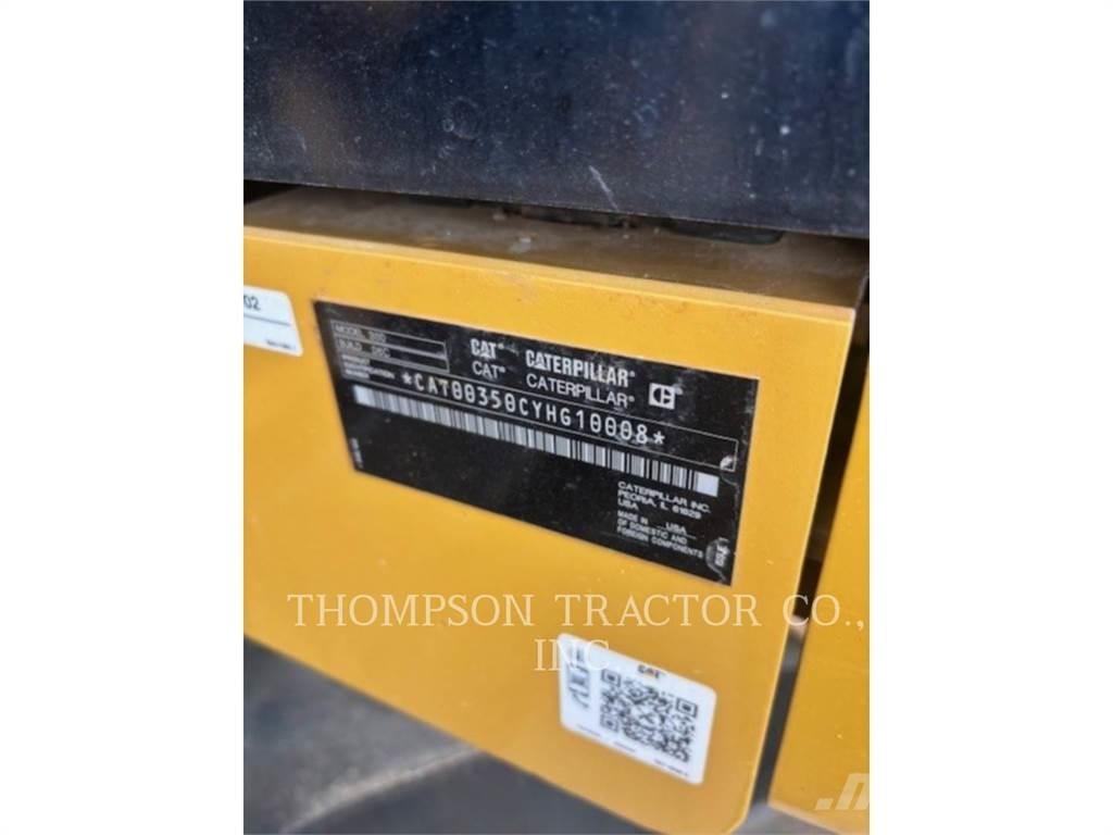 CAT 350 Εκσκαφείς με ερπύστριες