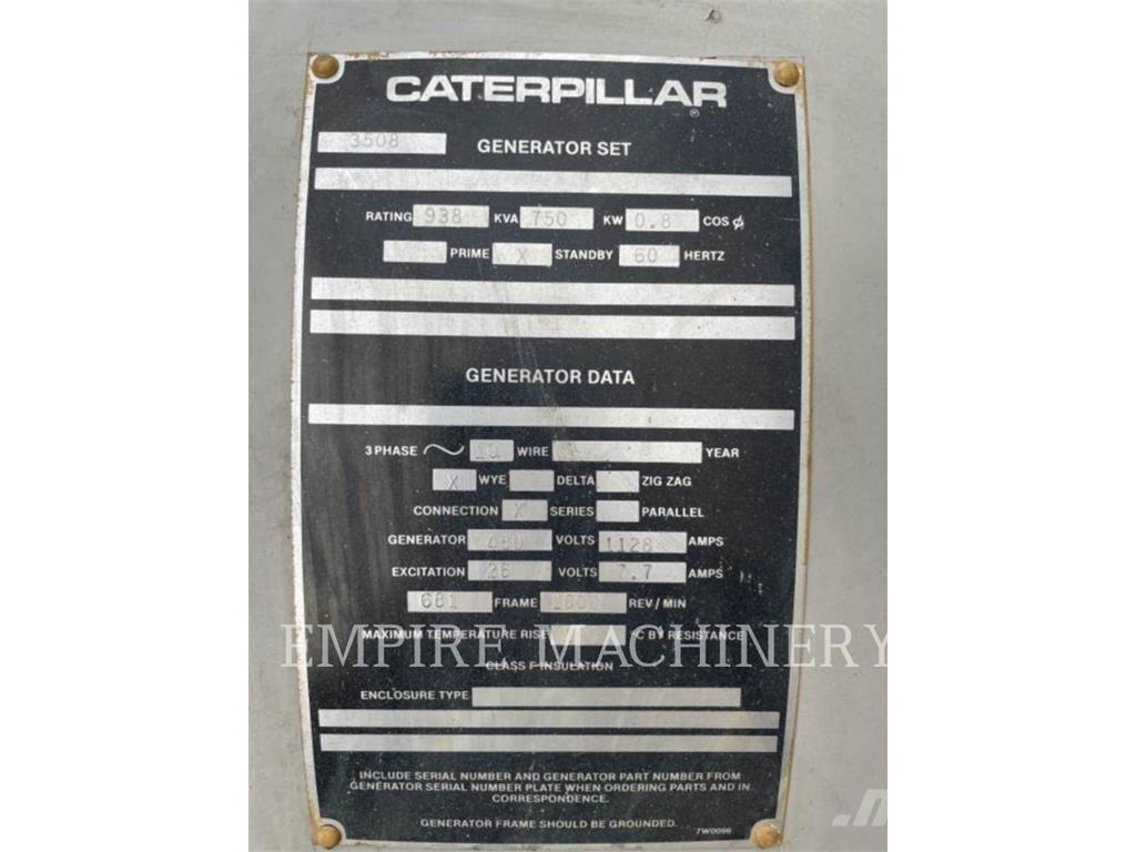 CAT 3508 Γεννήτριες ντίζελ